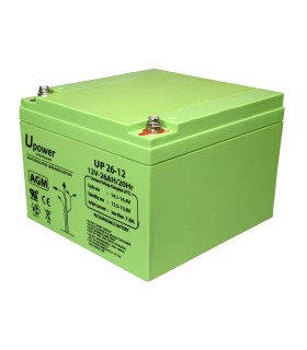 BATT-1226-U - Batteria ricaricabile Upower