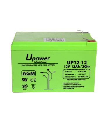 BATT-1212-U - Rechargeable battery Upower