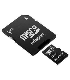 Carte mémoire avec adaptateur 32 GB Hikvision