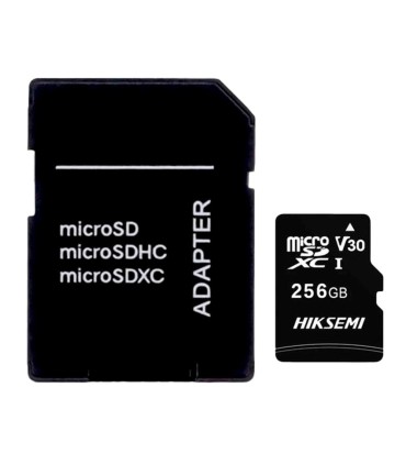 Memory card with Hikvision adapter 256 GB