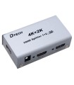 HDMI-SPLITTER-2-4K - Multiplicador de señal HDMI