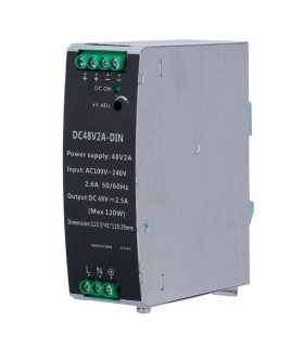 Alimentatore a commutazione uscita DC 48 V 2.5 A / 120 W
