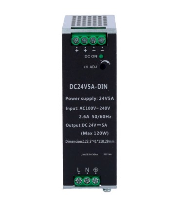 Source d'alimentation commuée Sortie DC 24 V 5 A / 120 W
