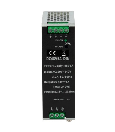 Alimentatore a commutazione uscita DC 48 V 5 A / 240 W
