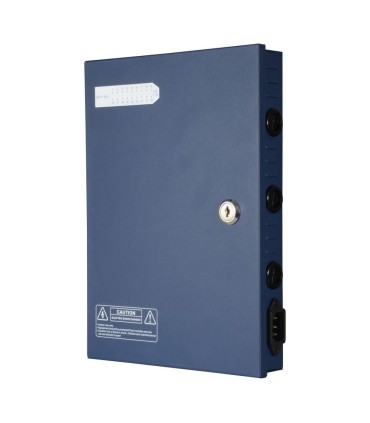 Slim power distribution box 1 AC input 220 V 18 outputs