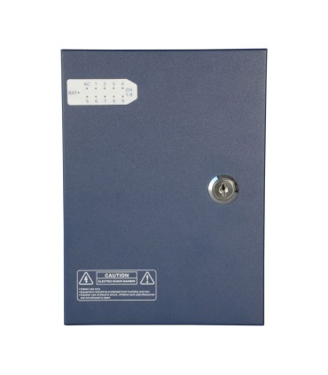 Boîtier de distribution d'alimentation Slim 1 entrée AC 220 V 9 sorties