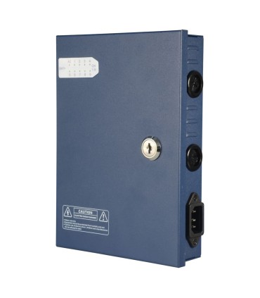 Slim power distribution box 1 AC input 220 V 9 outputs