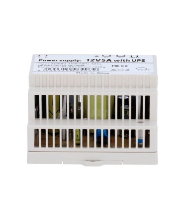 Alimentatore con funzione UPS uscita DC 12 V 5 A / 60 W