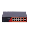 Safire Switch Hi-PoE 8 Portas PoE + 2 SFP + 2 RJ45