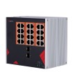 Safire Switch Industrial Alimentación AC 90~264V 24 puertos Gigabit + 2 SFP Gigabit