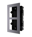 DS-KD-ACF2 - Suporte de Encastrar Hikvision para Videoporteiro Modular 2 Módulos