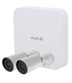 NVRKIT108-2XBULLET-W - Kit Ajax NVR 8 Canais + 2 BulletCam 5MP