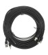 Câble coaxial avec audio et alimentation 20 mètres