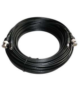 Extension de câble coaxial avec câble d'alimentation 10 mètres