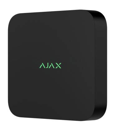 Registratore di rete AJAX a 8 canali,Alimentazione 12 V , nero