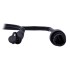 8 Megapixel Ajax IP bullet camera with white light night vision and infrared range up to 50m - Black color