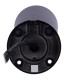 5 Megapixel Ajax IP bullet camera with white light night vision and infrared up to 50m - Black color