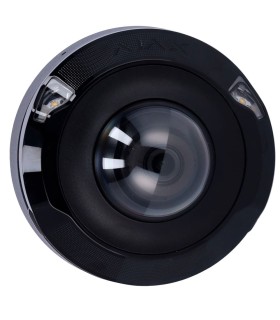 Ajax DomeCam Mini HL 8 MP 2.8mm Negra — Cámara IP Dome 4K