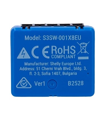Interruttore Intelligente Wi-Fi Shelly 1 Mini Gen 3