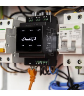 Módulo Relé Inteligente para Calha DIN Shelly Pro 3