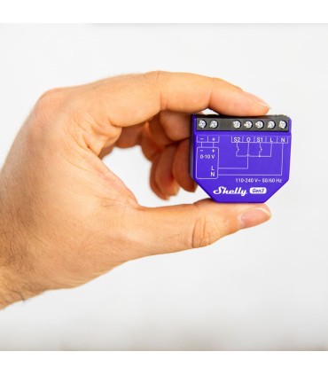 Regulador Wi-Fi Shelly Dimmer 0/1-10V PM Gen3