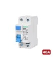 Differential circuit breaker Nominal current 40A 2 poles (single-phase installations)