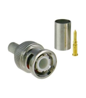 Connecteur BNC à sertir Compatible avec RG59