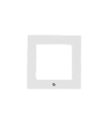 Placca Monoposto Shelly Wall Frame 1 Bianco