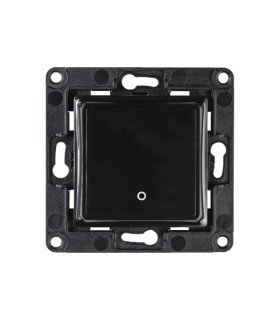 Interruptor Mecânico Shelly Wall Switch 1 preto