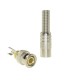  Conector BNC para soldar con manguito termoretráctil