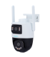 UHO-P2S-M55F34 - Telecamera IP WiFi Uniarch 5MP Doppia ottica 2.8 mm panoramica e 4 mm PTZ
