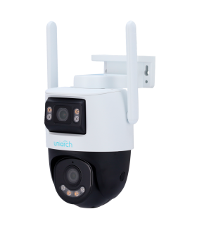 UHO-P2S-M55F34 - Uniarch WiFi IP Camera 5MP Dual 2.8 mm panoramic and 4 mm PTZ lens