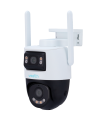 Uho-P2S-M55F34 - Cámara IP PTZ WiFi Uniarch Dual Lens 5MP+5MP 2.8mm+4mm