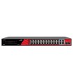 SF-SW2824HIPOE-MF-300 -  Safire Switch Hi-PoE 24 portas PoE + 2 RJ45 Uplink + 2 MGESFP Uplink