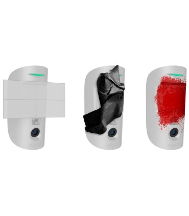 Ajax Superior MotionCam AM PhOD Jeweller Blanc | Lisintec