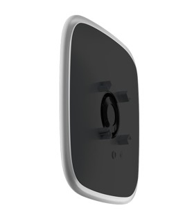 Sirene exterior sem fios preta com tampa personalizável Ajax StreetSiren DoubleDeck