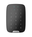 Teclado sem fios Ajax Preto com leitor de tags e cartões Mifare