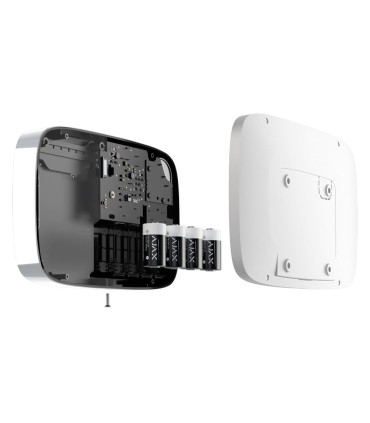 Ajax KeyPad Combi Branco — Teclado com Sirene Jeweller
