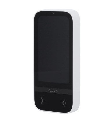 Ajax KeyPad TouchScreen Bianco — Tastiera Touch Jeweller