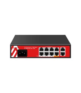 SW8FE2GE-2BT-120W - Safire Switch Hi-PoE 8 FE PoE ports + 2 Uplink RJ45