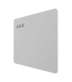 White Pass card for arming and disarming Ajax alarm systems via Keypad Plus