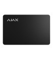 Carta Pass nero per abilitare e disabilitare i sistemi di allarme Ajax tramite Keypad Plus