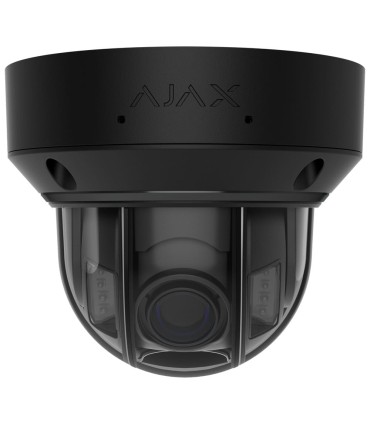 Ajax DomeCam HLVF 8 MP Nera — Telecamera IP VF Dome 4K