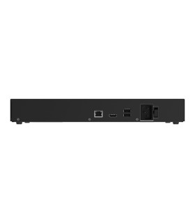 Ajax NVR H2DAC 8 Canales Negro — Grabador IP 4K Doble HDD Hot-Swap y HDMI