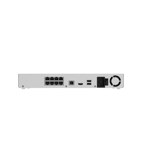 Ajax Superior NVR H2DAI8PAC 8 Canais PoE Branco — Gravador IP 4K com IA, 8 Portas PoE+, 2 HDDs Hot-Swap até 48 TB e Saída HDMI