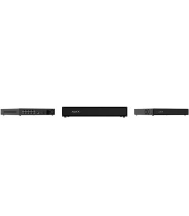 Ajax Superior NVR H2DAI16PAC 32Ch, 16PoE Noir | Lisintec