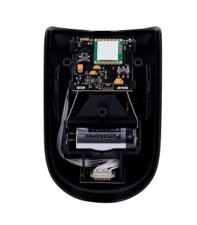 Ajax Superior CombiProtect Jeweller Nero — Rilevatore di Movimento e Rottura Vetro Grado 2