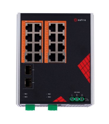 Safire SF-SWI1816HIPOE-GF-AC-260-DIN Switch | Lisintec