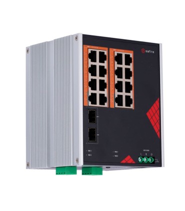 Safire SF-SWI1816HIPOE-GF-AC-260-DIN Switch | Lisintec