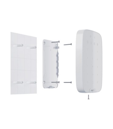 Ajax Superior KeyPad Plus G3 Jeweller Bianco | Lisintec